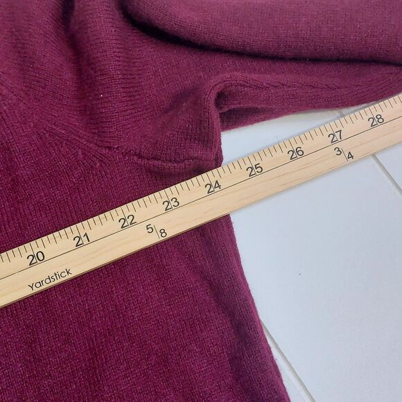 J Crew Supersoft Lambswool Blend Sweater Men's XXL Cabernet Crew Neck AA027 NEW - Picture 5 of 6